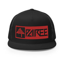 Load image into Gallery viewer, PaireeThreadz "Classics" snapback blk/rd
