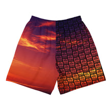 Load image into Gallery viewer, PaireeThreadz "Sunsets" Men's Athletic Long Shorts