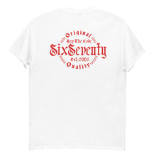 Load image into Gallery viewer, SixSeventy "Oldie" tee (red writing)