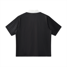 Load image into Gallery viewer, Contrast Collar Striped Soccer Jersey
