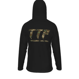 TTF All-Over Print Men's Pullover Hoodie With Mask-