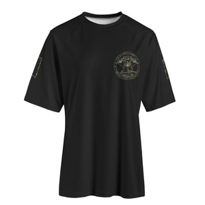 All-Over Print Sports Short Sleeve T-Shirt