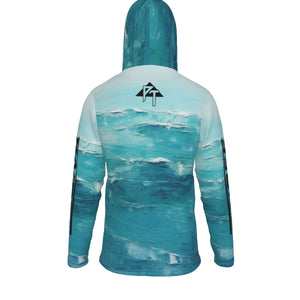 PaireeThreadz "Like Water" Fishing hoodie