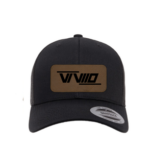 PaireeThreadz "VI-VII-0" leather patch snapback