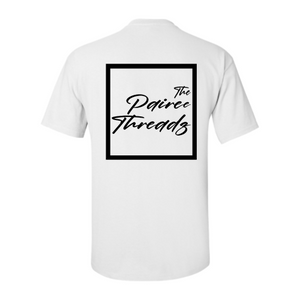 PaireeThreadz "Boxed In" tee-wht