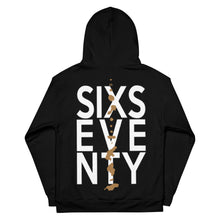 Load image into Gallery viewer, SixSeventy &quot;faded&quot; Hoodie_blk
