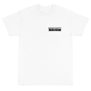 SixSeventy "The Flyest" tee-wht