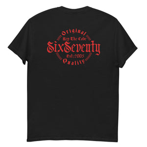 SixSeventy "Oldie" tee (red writing)