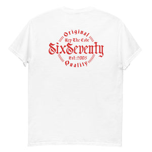 SixSeventy "Oldie" tee (red writing)